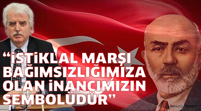 DTB'DEN İSTİKLAL MARŞININ KABULÜ MESAJI