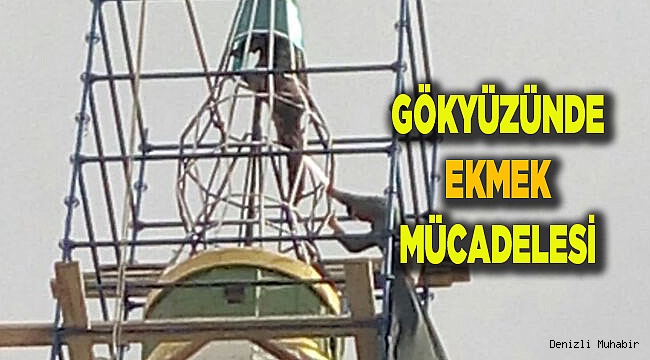 Gökyüzünde ekmek mücadelesi