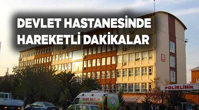 HAREKETLİ ANLAR YAŞANDI