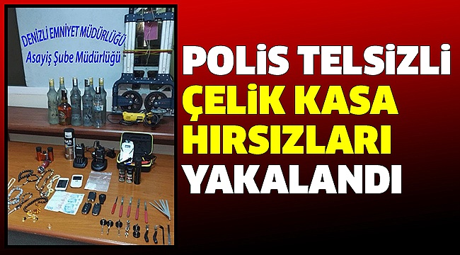HIRSIZLIK OLAYINA KARIŞAN 3 KİŞİ YAKALANDI