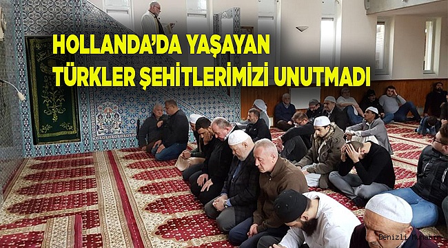 GURBETÇİ KARDEŞLERİMİZ ŞEHİTLERİMİZİ UNUTMADI