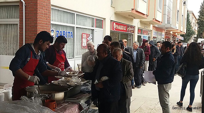KALE MYO’DAN ŞEHİTLER İÇİN PİLAV HAYRI