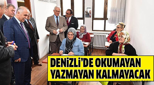 OKURYAZARLIK SEFERBERLİĞİ KURSLARI BAŞLADI