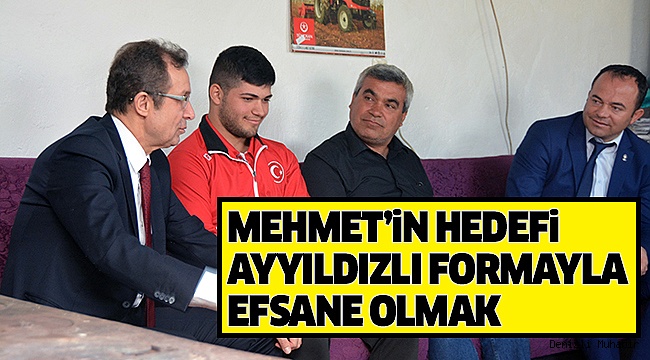 ŞAMPİYON HALTERCİDEN BÜYÜK HEDEFLER
