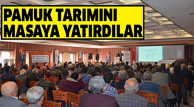 SARAYKÖY’DE PAMUK TARIMI PANELİ