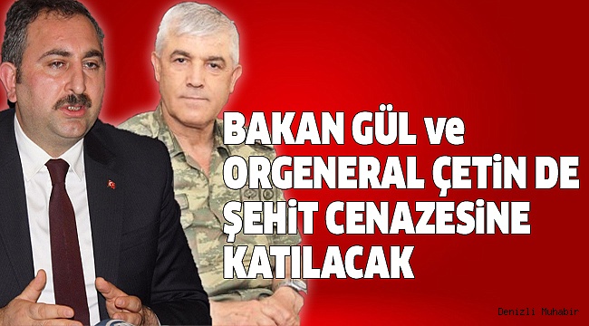 ŞEHİT CENAZESİ İÇİN DENİZLİ'YE GELİYORLAR