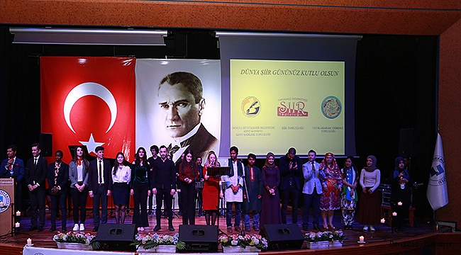 ŞİİR DOSTLARI ŞİİR GÜNÜNDE BULUŞTU