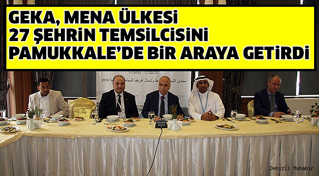 “TERMAL VE SAĞLIK TURİZMİ” İÇİN TOPLANDILAR