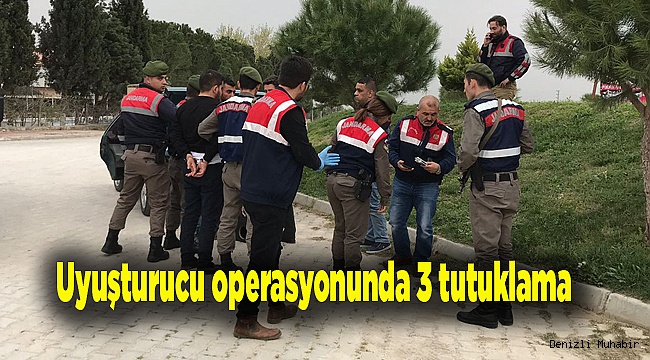 Uyuşturucu operasyonunda 3 tutuklama