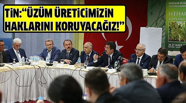 ÜZÜM ARAŞTIRMA KOMİSYONU DENİZLİ’DE TOPLANDI