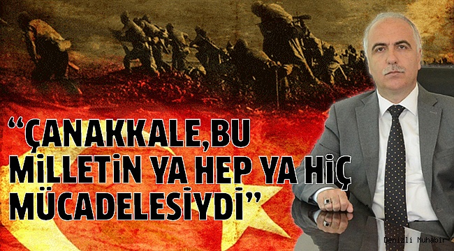 VALİ KARAHAN’DAN 18 MART MESAJI