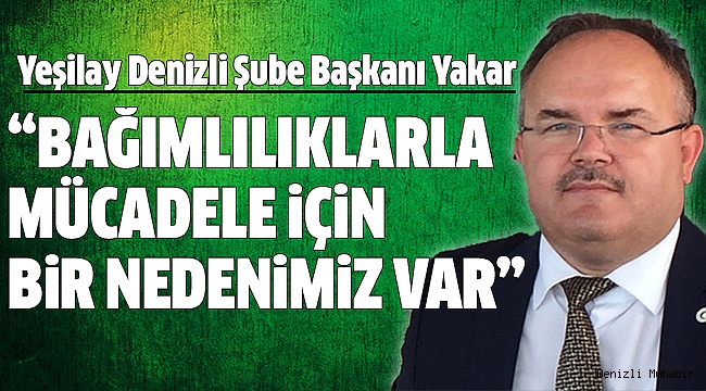 YEŞİLAY HAFTASI BAŞLADI
