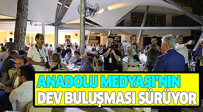 400’Ü AŞKIN BASIN MENSUBU MARMARİS’TE BİRARADA