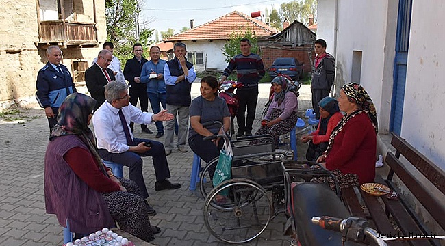 BAŞKAN ŞEVKAN MAHALLE GEZİLERİNE DEVAM EDİYOR