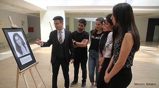 BİLİM İÇİNDE SANAT KARAKALEM SERGİSİ