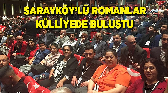Büyük Roman Buluşması’na Sarayköylü Roman vatandaşlarda katıldı
