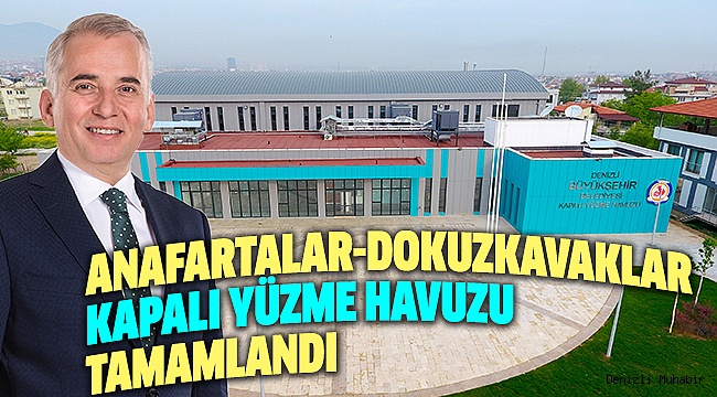 BÜYÜKŞEHİR DEV BİR TESİSi DAHA BİTİRDİ