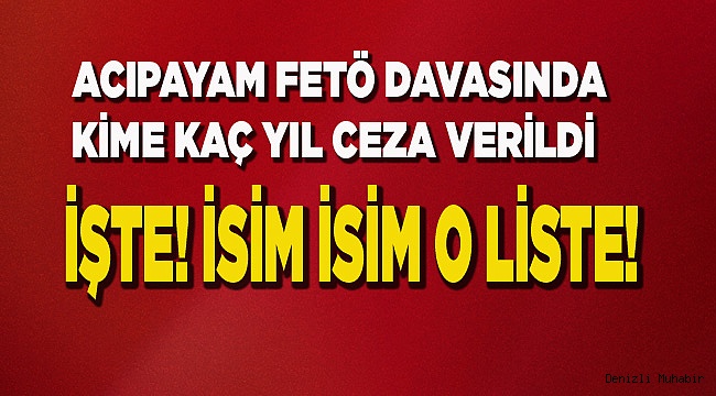 CEZALAR, 2 İLA 10 YIL ARASINDA DEĞİŞİYOR