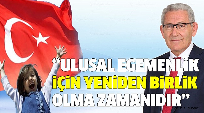 CHP’Lİ VEKİL ARSLAN’DAN 23 NİSAN MESAJI