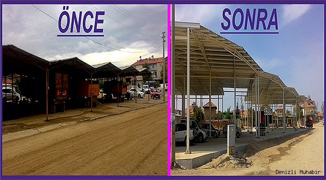ÇITAK PAZAR YERİ HİZMETE GİRDİ