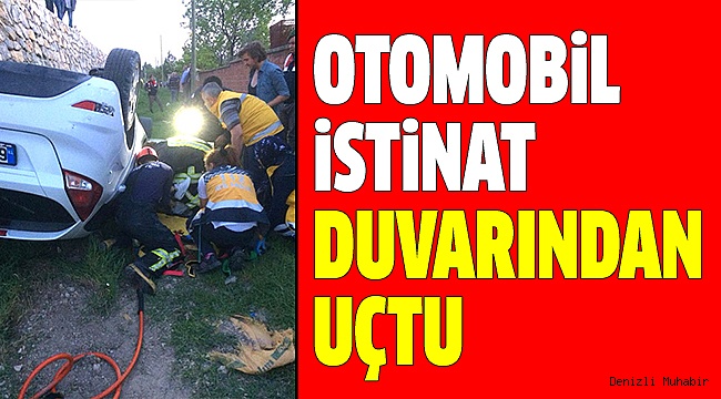 ÇİVRİL’DE KORKUTAN KAZA: 2 YARALI