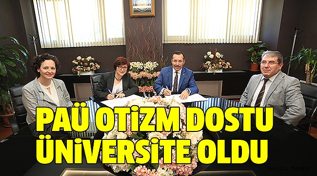 DENİZLİ OTİZM DERNEĞİ İLE PROTOKOL İMZALANDI