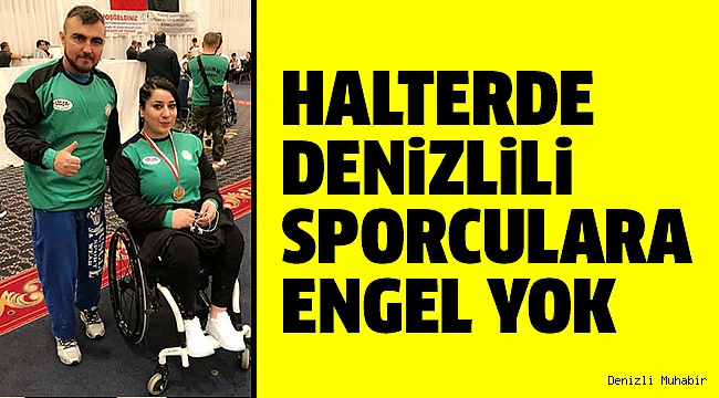 DENİZLİLİ HALTERCİLER ÖDÜLLE DÖNDÜ