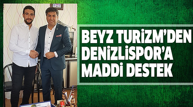 DENİZLİSPOR’A 20 TL BAĞIŞLADI