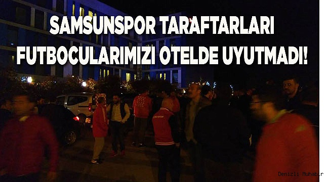 Denizlispor’a Samsun’da uyku yok!