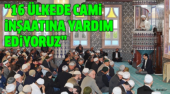 DİYANET İŞLERİ BAŞKANI ERBAŞ DENİZLİ’YE GELDİ