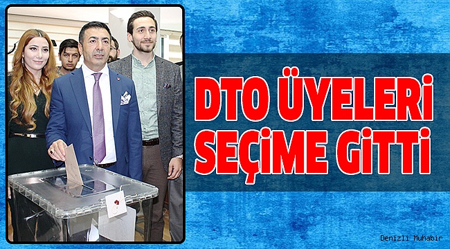 DTO'DA SEÇİM HEYECANI