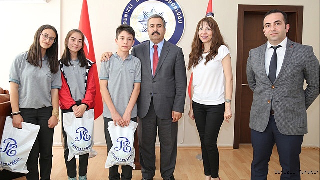 ERİKOĞLU ORTAOKULU ÖGRENCİLERİNDEN  ZİYARET