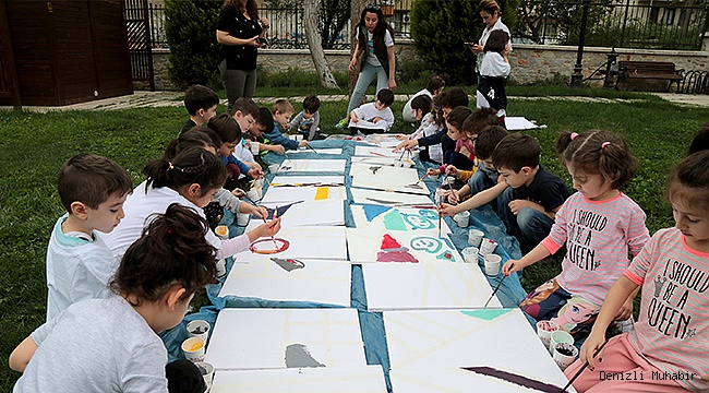 GENÇ DENİZLİ, ANAOKULU ÖĞRENCİLERİNİ AĞIRLADI