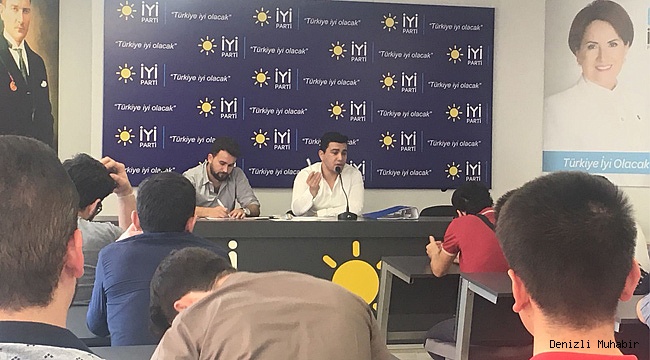İYİ Gençlik Tanışma Toplantısını Gerçekleştirdi