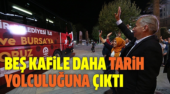 KAFİLELERİ BAŞKAN ZOLAN UĞURLADI