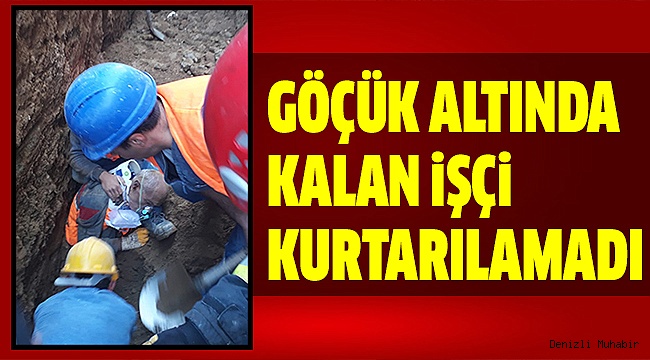 KÜREK İŞÇİSİ HAYATINI KAYBETTİ