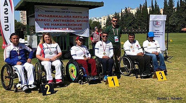 OKÇULARDAN HEDEFE TAM İSABET