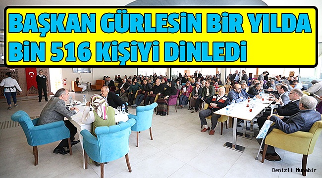 PAMUKKALE BELEDİYESİ HALK GÜNÜ 1 YILINI TAMAMLADI