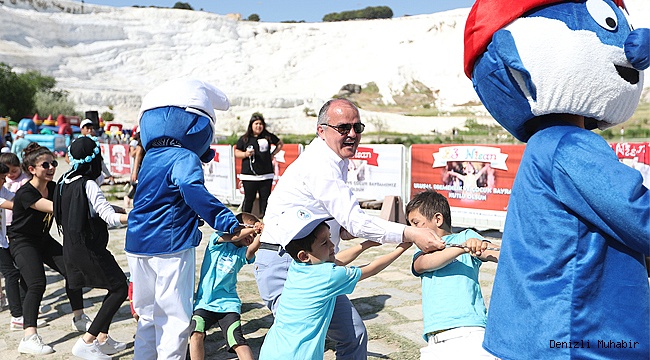 PAMUKKALE BELEDİYESİ’NDEN ÇOK ÖZEL 23 NİSAN ETKİNLİĞİ