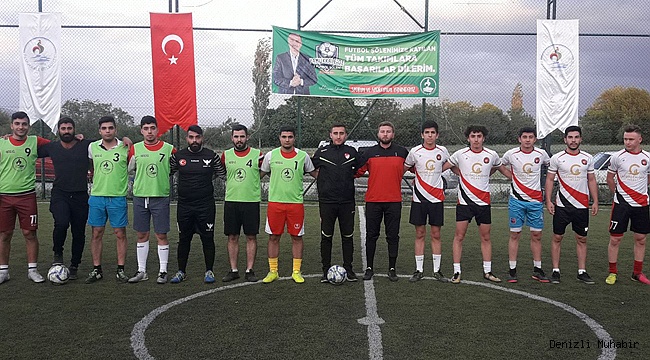 PAMUKKALE’DE FUTBOL ŞÖLENİ DEVAM EDİYOR