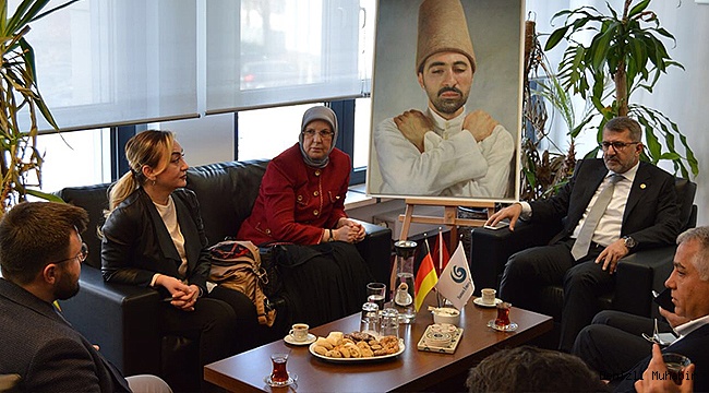RAMAZANOĞLU ALMANYA’DA TEMASLARDA BULUNDU
