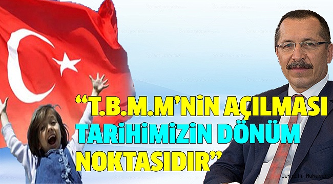 REKTÖR BAĞ’DAN 23 NİSAN KUTLAMA MESAJI
