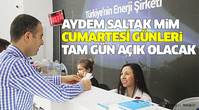 SALTAK MİM BUGÜNDEN İTİBAREN TAM MESAİ