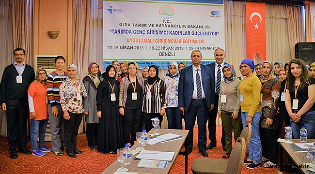 TARIMDA KADIN GİRİŞİMCİLER SAHAYA İNDİ