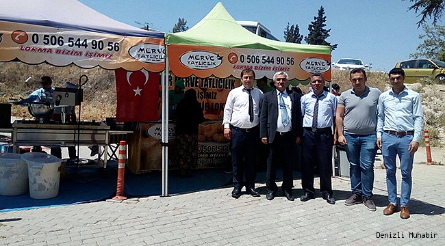 TURİZM MÜDÜRLÜĞÜ ŞEHİTLER İÇİN LOKMA DÖKTÜRDÜ
