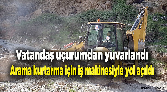 UÇURUMDAN YUVARLANDI