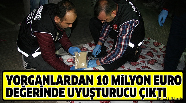 ZEHİR TACİRLERİNE BÜYÜK DARBE