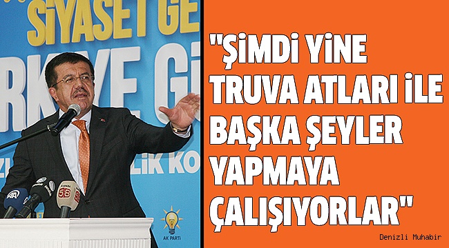 ZEYBEKCİ’DEN CHP’Lİ VEKİLLERE "TRUVA" ATI BENZETMESİ