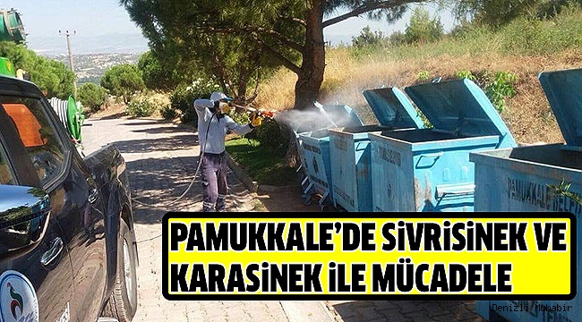7 GÜN 24 SAAT İLAÇLAMA YAPILIYOR