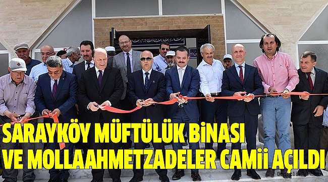 AÇILIŞI PROTOKOL ÜYELERİ YAPTI